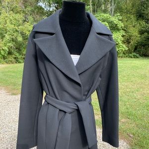 ISAAC MIZRAHI wrap coat
